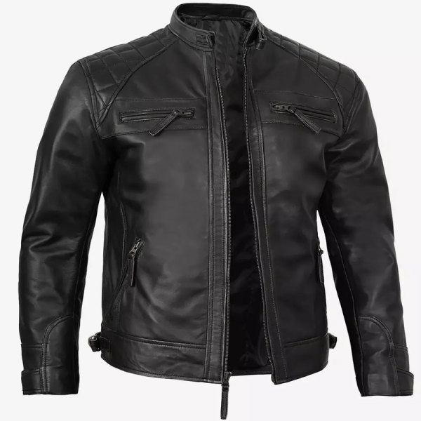 Men’s Genuine Lambskin Leather Jacket